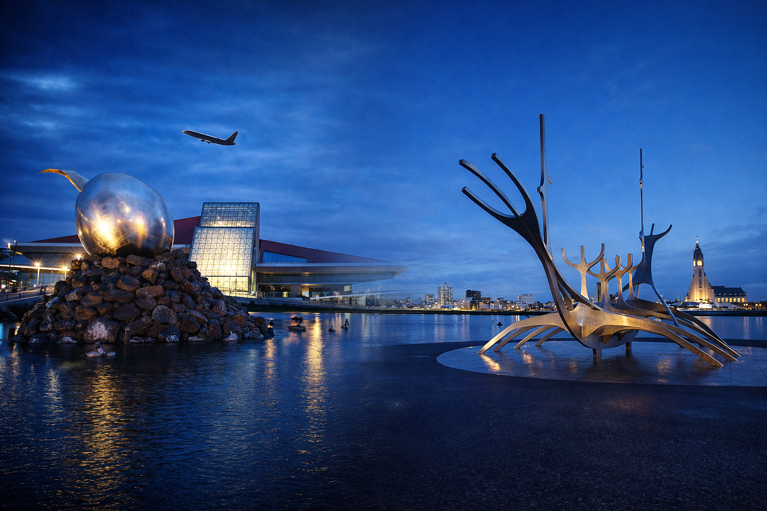 Einkaflugvallarflutningar Keflavík (KEF) → Reykjavík